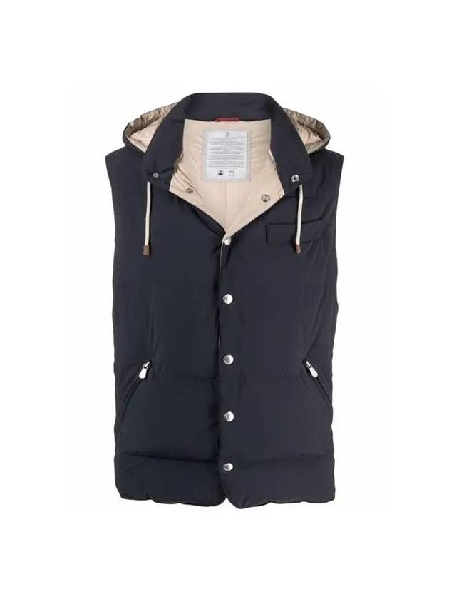 nylon down padded vest - BRUNELLO CUCINELLI - BALAAN 1