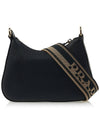 Vitello Dino Leather Shoulder Bag Black - PRADA - BALAAN 5