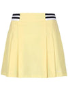 Waist color matching pleated mini skirt MW4MS609 - P_LABEL - BALAAN 10