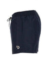 Men's Zebra Logo Swim Shorts Navy - PAUL SMITH - BALAAN 5