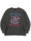 Napoli Hoppi Pigment Sweatshirt Smoke Black - CPGN STUDIO - BALAAN 3