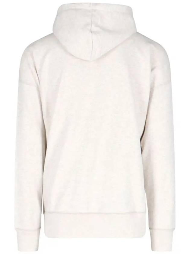 Miley Logo Hoodie Ecru - ISABEL MARANT - BALAAN 4