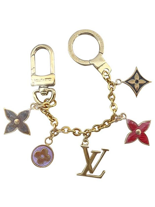 M00540 Monogram Flower Spring Street Chain Bag Charm Gold Bag Charm TEO - LOUIS VUITTON - BALAAN 2