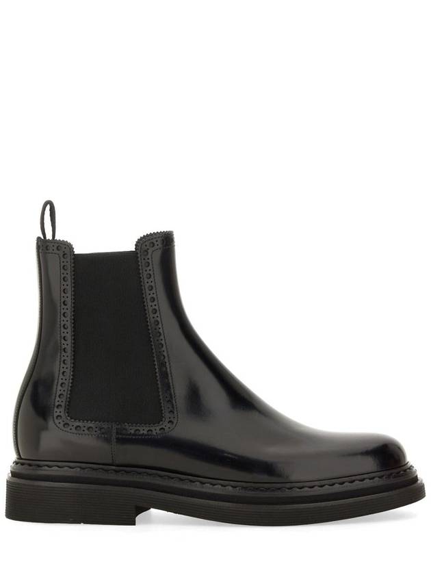 Dolce & Gabbana Brushed Leather Boot - DOLCE&GABBANA - BALAAN 1