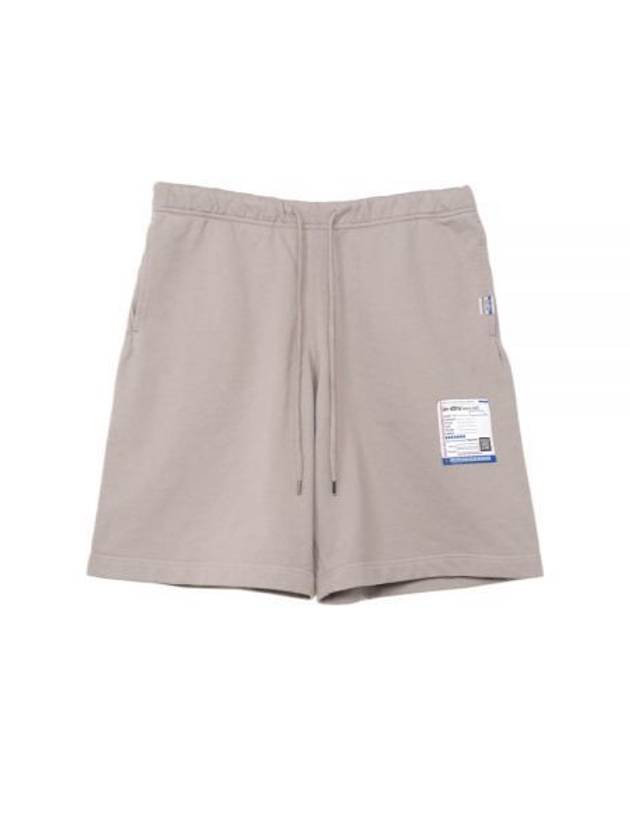 I12SP504 LTGRAY French Terry Easy Shorts - MIHARA YASUHIRO - BALAAN 1