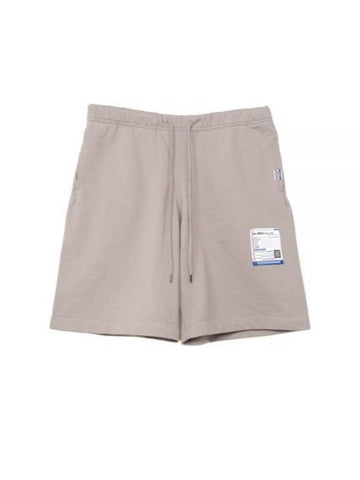 I12SP504 LTGRAY French Terry Easy Shorts - MIHARA YASUHIRO - BALAAN 1