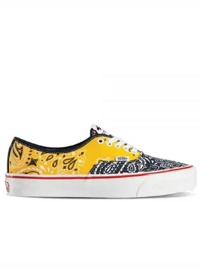 OG Authentic Low Top Sneakers Yellow - VANS - BALAAN 2