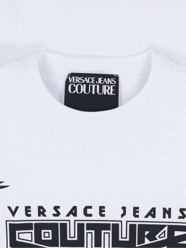 VERSACE JEANS COUTURE T-shirts and Polos White - VERSACE - BALAAN 3