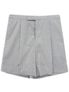 seersucker short pants MTC176E 035 - THOM BROWNE - BALAAN 1