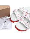 10055LV Love White Jinping Slippers - JOSHUA SANDERS - BALAAN 9