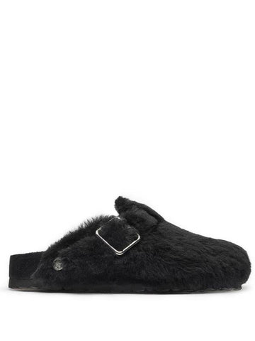 Birkenstock 1774 Shearling Boston Clogs Shoes - BIRKENSTOCK - BALAAN 1