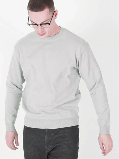 Heavy Basic Round Knit Top Light Grey - CHANCE'S NOI - BALAAN 2