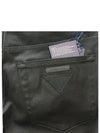 Stretch Drill Five-Pocket Cotton Jeans Black - PRADA - BALAAN 5