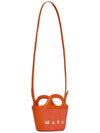 Rattan Micro Tropicalia Cross Bag Orange - MARNI - BALAAN 4