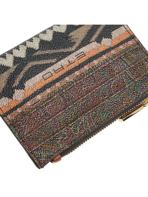 Twister Card Wallet Brown - ETRO - BALAAN 10