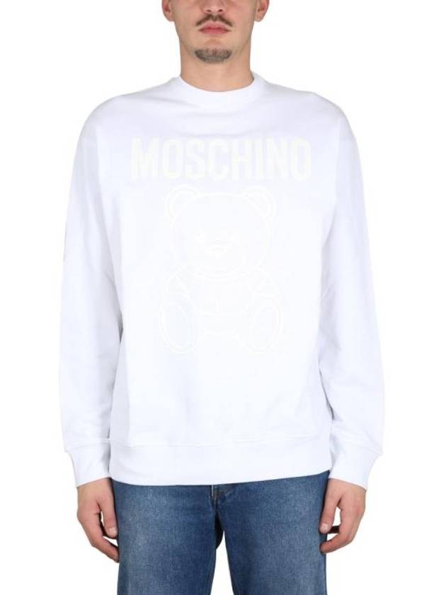 Sweater 17132028 1001 WHITE - MOSCHINO - BALAAN 1