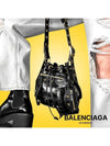 Le Cagole XS Leather Bucket Bag Black - BALENCIAGA - BALAAN 7