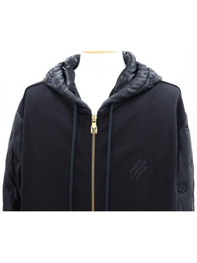 Hybrid zip up signature hoodie 1AFJFB - LOUIS VUITTON - BALAAN 2