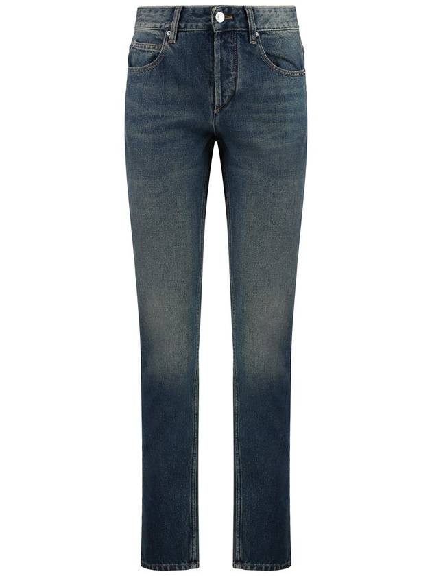 Isabel Marant Jiliana Stretch Cotton Jeans - ISABEL MARANT - BALAAN 1