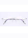 4375 01 6050 Glasses Glasses Jewelry Decoration Swarovski Jewelry Rimless - SILHOUETTE - BALAAN 4