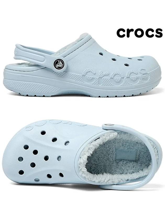 Winter clog Baya lined fur shoes mineral blue 205969 4JZ - CROCS - BALAAN 2