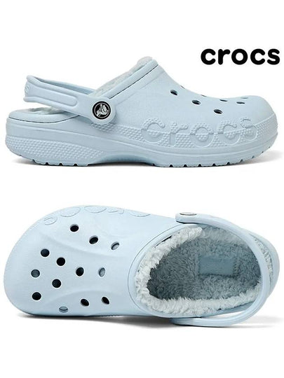 Baya Lined Clog Sandals Mineral Blue - CROCS - BALAAN 2