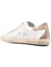 Superstar Leather Corduroy Low Top Sneakers Beige White - GOLDEN GOOSE - BALAAN 4