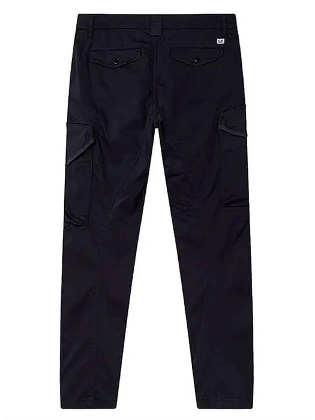 Lens Wappen Garment Dye Utility Cargo Pants Navy - CP COMPANY - BALAAN.