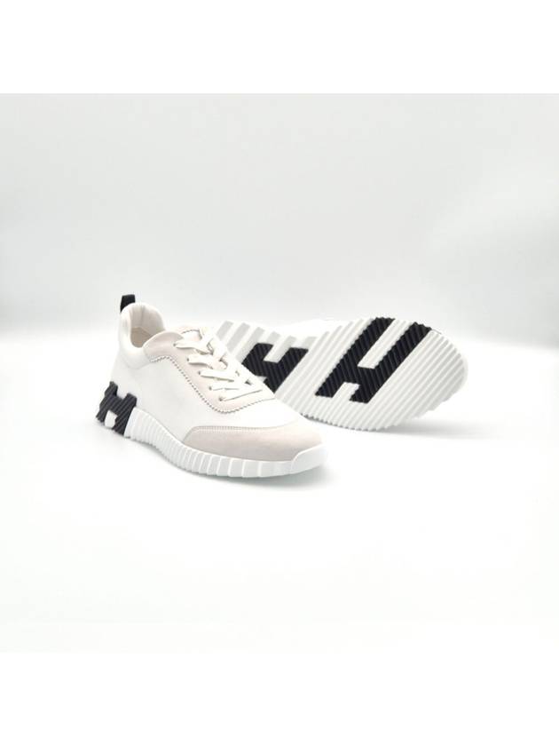 Bouncing Low Top Sneakers White - HERMES - BALAAN 2