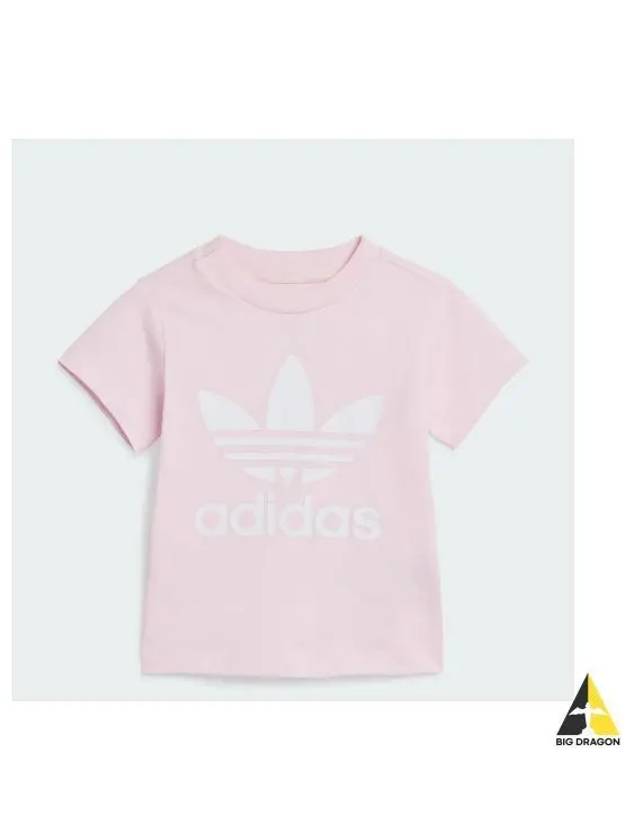 adidas KIDS Infant Trefoil Short Sleeve T Shirt IR6800 - ADIDAS - BALAAN 1