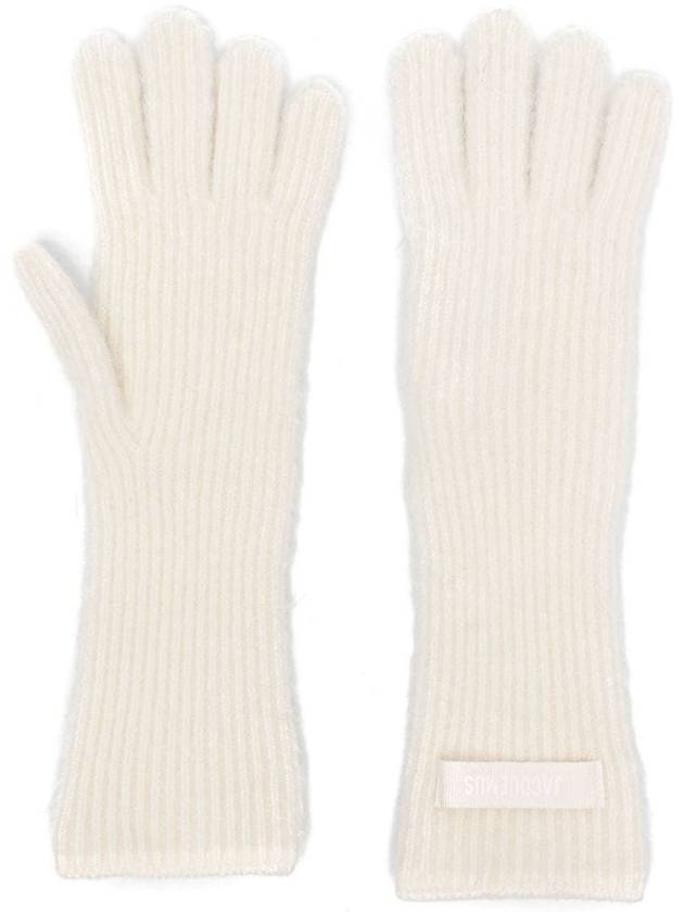 The Gros Grain Gloves Off White - JACQUEMUS - BALAAN 2