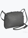 Nodini Intrecciato Cross Bag Light Grey - BOTTEGA VENETA - BALAAN 2