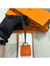 Charm Calfskin Bag Charm Orange Brown Gold - HERMES - BALAAN 2