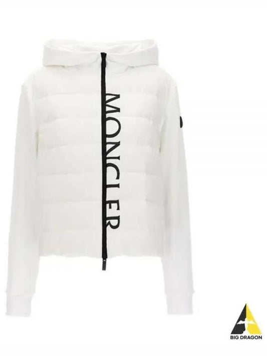 8G00013 809KZ 001 Padded zip up hoodie - MONCLER - BALAAN 1