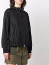 Boissard Hoodie Windbreaker Black - MONCLER - BALAAN.