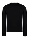 Logo Patch Long Sleeve T-Shirt Black - JIL SANDER - BALAAN 3