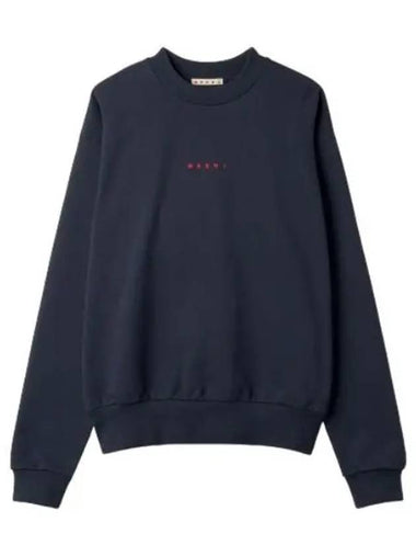 Logo Sweatshirt Blue Marine - MARNI - BALAAN 1