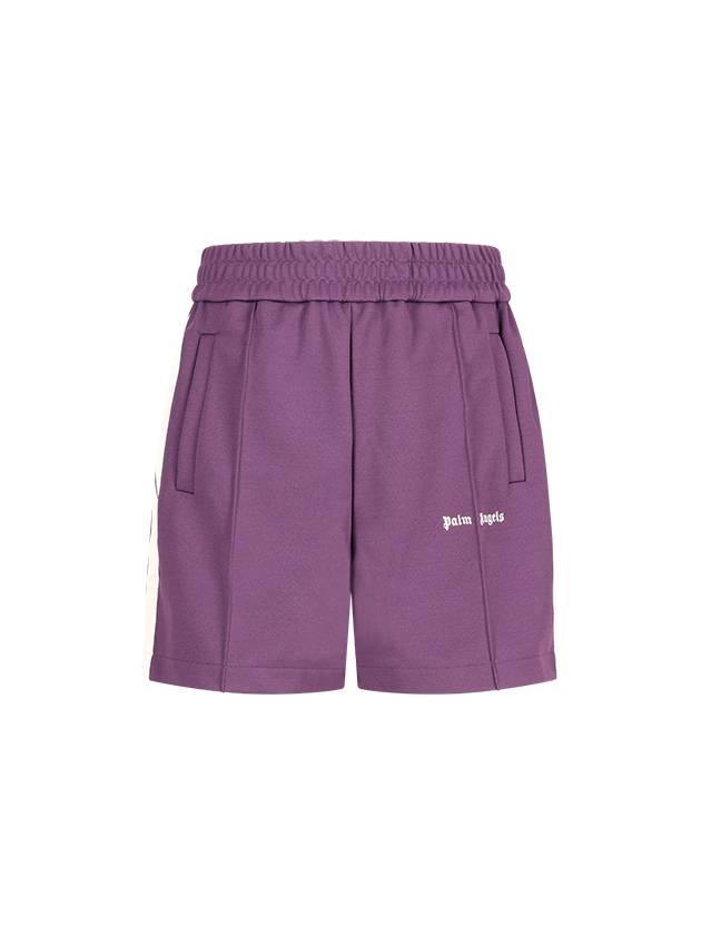 CLASSIC LOGO TRACK SHORTS - PALM ANGELS - BALAAN 1