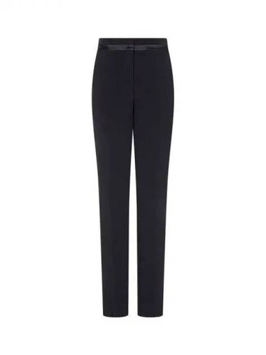 Women s Waist Trimmed Slim Pants Black 271188 - EMPORIO ARMANI - BALAAN 1