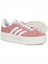 Gazelle Bold Low Top Sneakers Pink - ADIDAS - BALAAN.