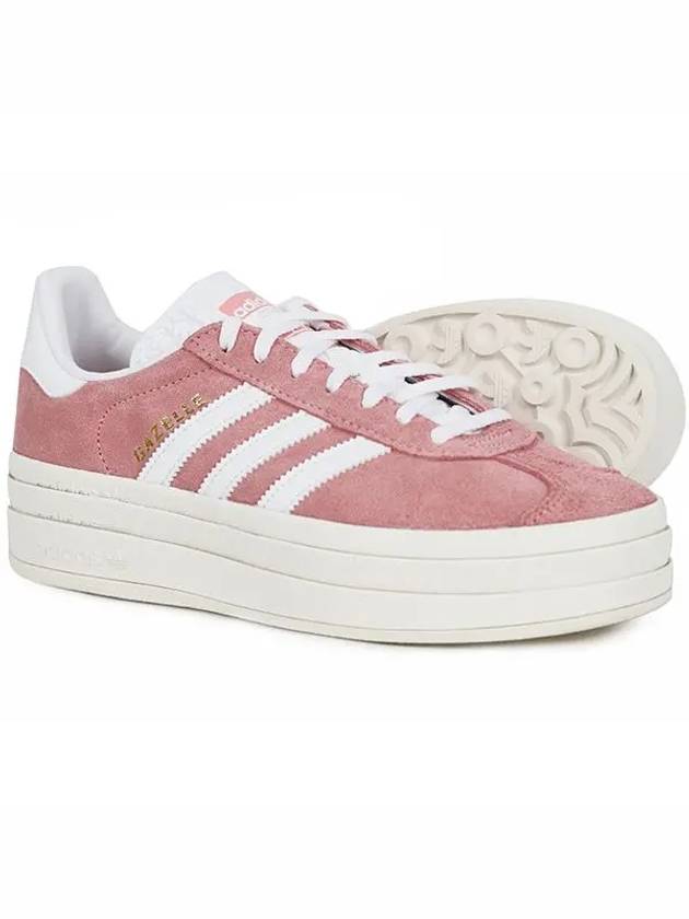 Gazelle Bold Low Top Sneakers Pink - ADIDAS - BALAAN.