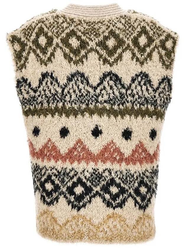 23FW GIRO Jacquard Knit Vest 2353560333 001 - MAX MARA - BALAAN 3