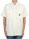 logo patch short sleeve shirt I027580 - CARHARTT WIP - BALAAN 2