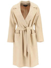 22SS SELZ Belted Wool Coat Beige 50110327 031 - MAX MARA - BALAAN 1