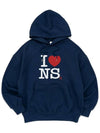 I HEART NS HOOD DARK BLUE - NET SOCIAL CLUB - BALAAN 1