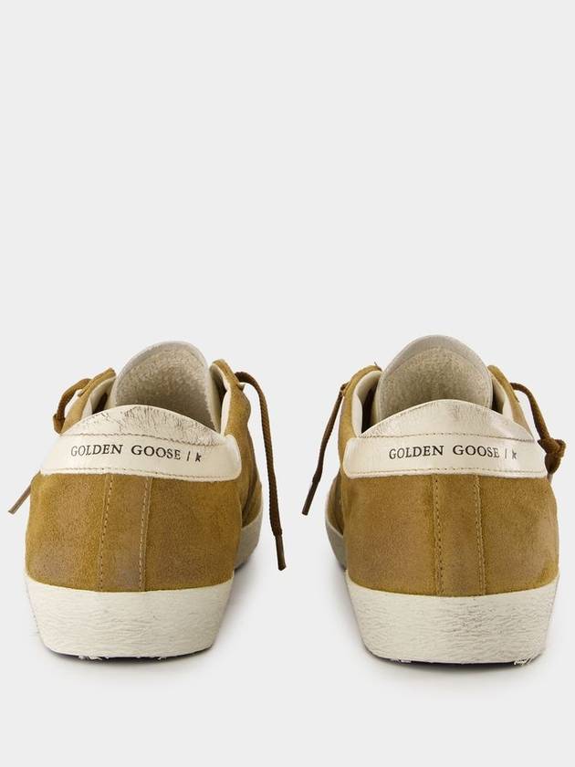 Super Star Sneakers - Golden Goose Deluxe Brand - Leather - Brown - GOLDEN GOOSE - BALAAN 3