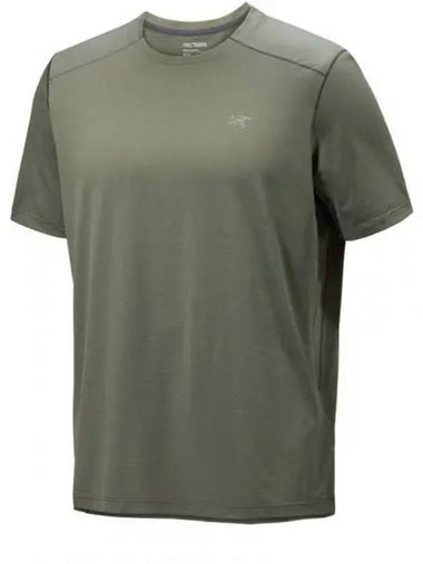 Cormac Logo Crew Neck Short Sleeve T-Shirt Forage Heather - ARC'TERYX - BALAAN 1