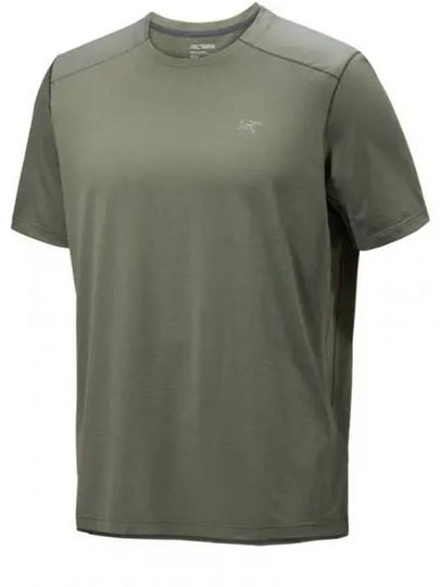 Cormac Logo Crew Neck Short Sleeve T-Shirt Forage Heather - ARC'TERYX - BALAAN 2