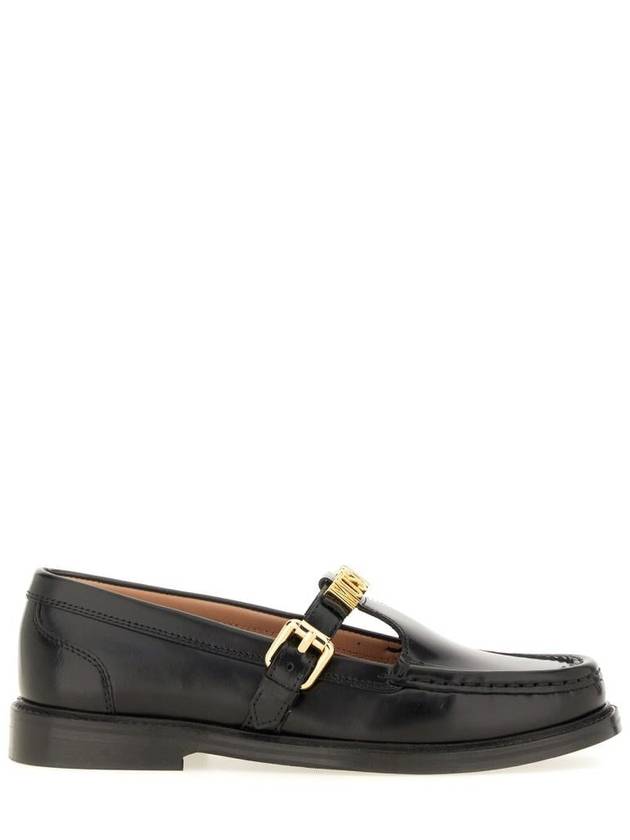 Moschino Leather Loafer - MOSCHINO - BALAAN 1