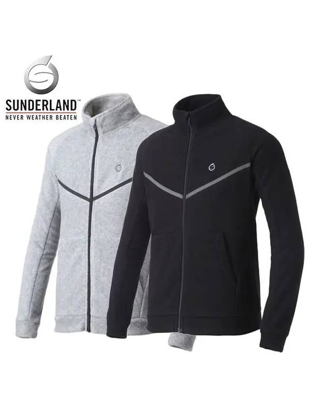 full zip-up diagonal cut point polar police jacket 16731WB51 - SUNDERLAND - BALAAN 2